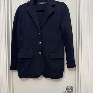 Ralph Lauren Blue Structured Blazer